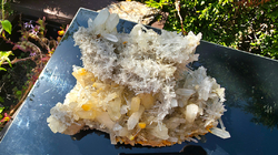Mango křemen (s inkluzemi halloysitu) 