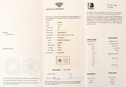 Přírodní certifikovaný diamant